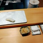 鮨 よし富 - ハリイカ　塩スダチ