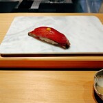 鮨 よし富 - 藁焼きカツオ