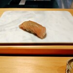 鮨 よし富 - サワラ　中にネギ