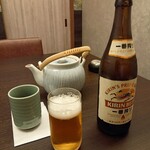 瀬戸内味覚処 芸州 本店 - キリン一番搾り瓶ビール