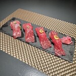 料理とお酒 充喜 - 肉寿司