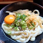 手打十段 うどんバカ一代 - 釜バターうどん
