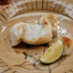 日本橋蛎殻町 すぎた - スズキの塩焼き