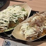 大衆酒場プラスオオサカ - ふわとろなたこ焼き