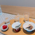 NOBU SAKAGURA Cellar Door - 料理写真:利き酒セット