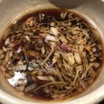 鴨出汁中華蕎麦 麺屋yoshiki - そば風鴨出汁つけ麺（醤油）