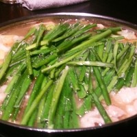 博多もつ鍋 やま中 赤坂店 - モツ鍋 醤油（1400円）