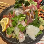 かいえん - お造り5種盛り合わせ