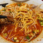 ラーメン二郎 - 赤酢投入～♪