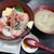 カネセイ - 料理写真:お刺身丼と豚汁のセット1400円