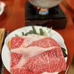 柿安 - 黒毛和牛のしゃぶしゃぶ