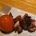 地葉はなれ - ちょうちん♡こちらのは濃厚で美味しい(,,>᎑<,,)♡串焼きのアンカーでした♡