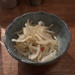 創作居酒屋428 - 突き出し　もやしナムル