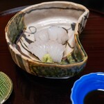 よし町 - 2025.5 常磐沖産 穴子（手前が前日〆、奥が1週間熟成）