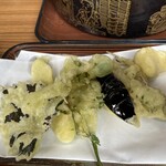 来楽庵 - 天ぷら(山菜)