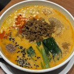 蝋燭屋 - 坦々麺 薄辛1,400円