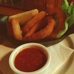 The shakespeare New York City - カラマリフライすなわちイカリング！　こういうのが嬉しい