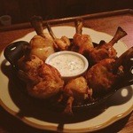 The shakespeare New York City - タンドリーチキンウイング　日本でもウケそう