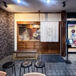 麺 ふじさき - 店舗外観（軒下）