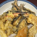 魚としつけば鮎小屋 - ウグイ天ぷら