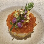 鮨 琥珀 - 海鮮ミルフィーユ