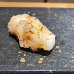 鮨 琥珀 - 帆立