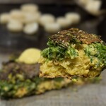 たぴおか食堂 - 何も付けずに「たぴおか」さんの深い生地をダイレクトに
      食べてふかふかほくほくのお出汁を感じるのもよき
      