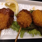 お食事処 多七 - 鮪メンチカツ串