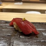 銀座 栞庵 やましろ - お食事　赤身