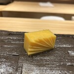 銀座 栞庵 やましろ - 玉子（これは水菓子？お食事？）