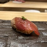 銀座 栞庵 やましろ - お食事　初鰹