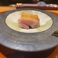 焼鳥 サイヒ - ももタタキ（生黒胡椒）