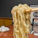 舟場 - モチモチ感マックスの中太麺