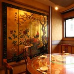Manjuden - 金屏風の豪華な個室