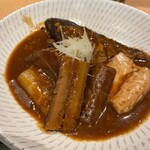 Kin Kume Haneda Eapotogadenten - Miso-simmered Mackerel Set Meal, JPY 2,500