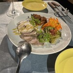 イカリヤ食堂 - 本日の前菜の盛り合わせ