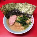 末広家 - ラーメン1000円。海苔増し150円。