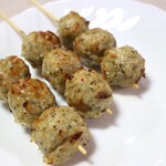 日本一 - 料理写真:青じそ つくね串