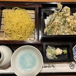 本陣房 - 春の山菜天もりのゆず切り