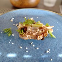 KOST - メイン　岩中豚のロースのロースト　葱と西洋山葵のソース