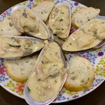 巴里のごはんや - パーナ貝（ムール貝の仲間）のクリーム煮