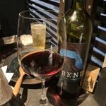 炭火焼 湖月 - カルフォルニアワイン。神コスパボトル3800円おすすめ。