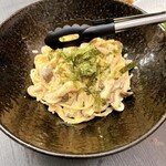 馳走かかしや - 本日のパスタ(明太クリーム)