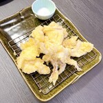 馳走かかしや - イカゲソの天ぷら