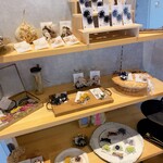 cafe POCO - ハンドメイド作品コーナー(入ってすぐの所にあります)