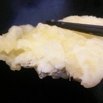 天ぷらの穴子も結構肉厚！！