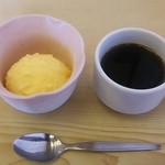 海の幸 魚長 - デザートと平日無料のコーヒー