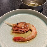 イチリン ハナレ - 牡丹海老の紹興酒漬け