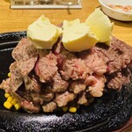 ステーキハウス アパッチ - アパッチステーキ700g ※ ベリーレア＆マスターカット01