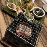 三陸鮮魚と炭焼牛たん かっこ - 